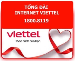 Tổng đài xử lý sự cố Internet Viettel